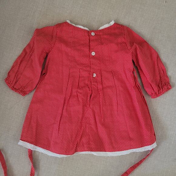 Well Dressed Wolf Classic Dot Red Juju Lounger Dress - Picture 7 of 7